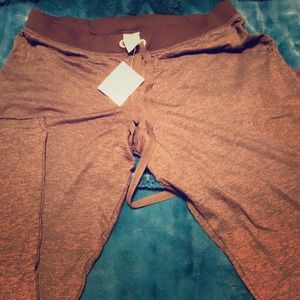 Charcoal New Orleans Saints lounge pants by PINK